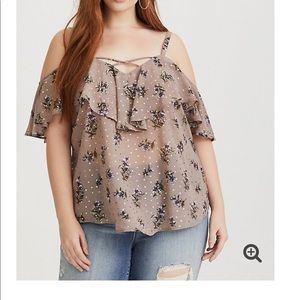 Torrid cold shoulder top